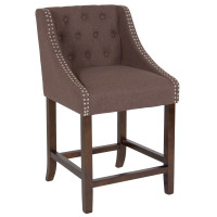 Flash Furniture CH-182020-T-24-BN-F-GG Carmel Series 24